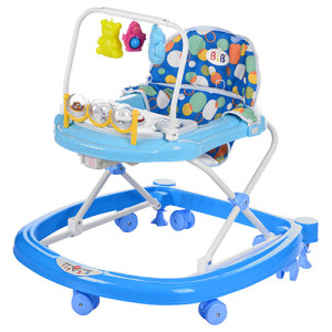 Ходунки детские 6209, с  подвесными игрушками и стопором